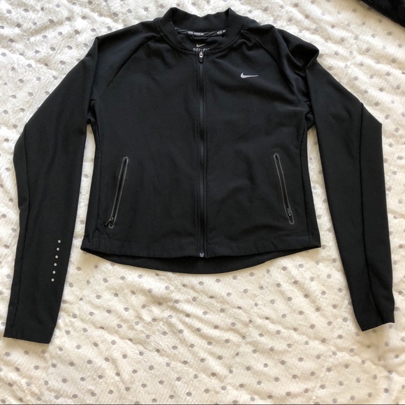 Nike Running Jacket Cropped Dri Fit 